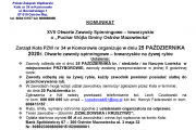 ZAWODY ODWOŁANE ZAWODY ODWOŁANE